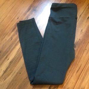 Pact Ribbed Leggings Blue